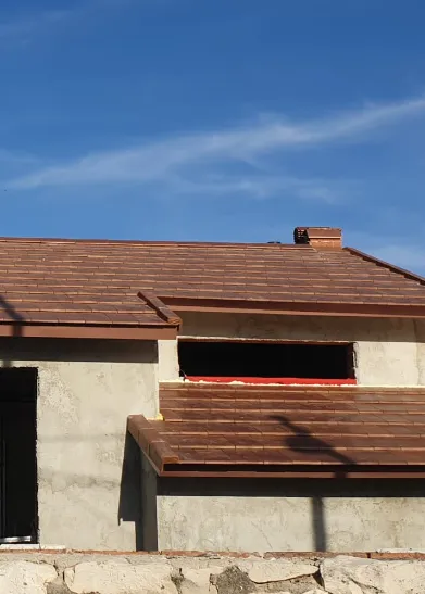 Obra tejas planas Obra tejas planas